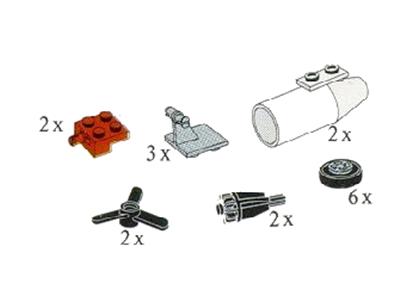 5178 LEGO Town Plane Accessories