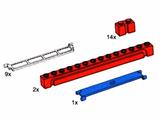 5187 LEGO Bricks with Groove, Garage Panels