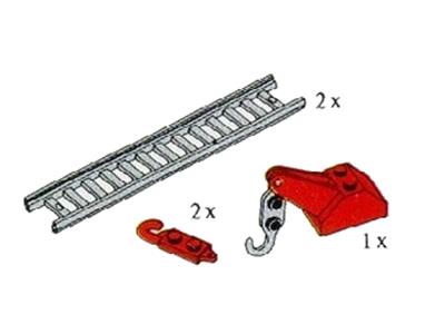 5196 LEGO Town Crane, Crane Hooks and Ladders