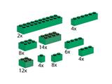 5215 LEGO Green Bricks Assorted