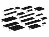 5217 LEGO Black Plates Assorted