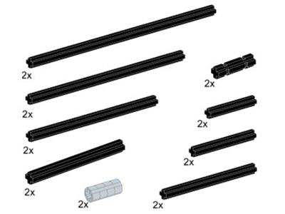 5226 LEGO Technic Assorted Cross Axles thumbnail image