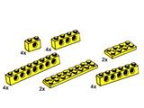 5231 LEGO 20 Technic Beams and Plates Yellow