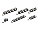 20 Technic Beams and Plates Black thumbnail