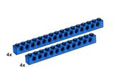 5236 LEGO 8 Technic Beams Blue