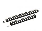 5237 LEGO 8 Technic Beams Black