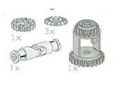 5245 LEGO Technic Universal Joint, Differential Housing and Gear Wheels thumbnail image