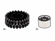 2 Tyres and Hubs 62 mm thumbnail