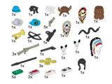 5317 LEGO Western Wild West Accessories