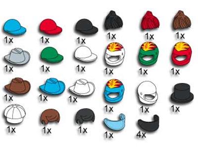 5318 LEGO Head Wear