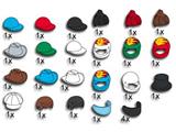 5318 LEGO Head Wear