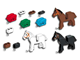 3 Horses and Saddles thumbnail