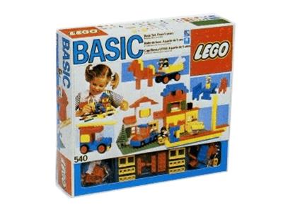 540 LEGO Basic Building Set