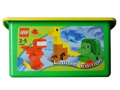 5492 LEGO Duplo Limited Edition Green Brick Tub thumbnail image