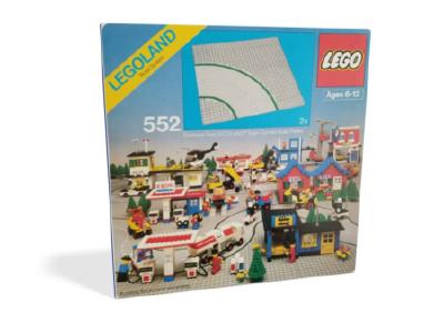552 LEGO Curved Road Plates