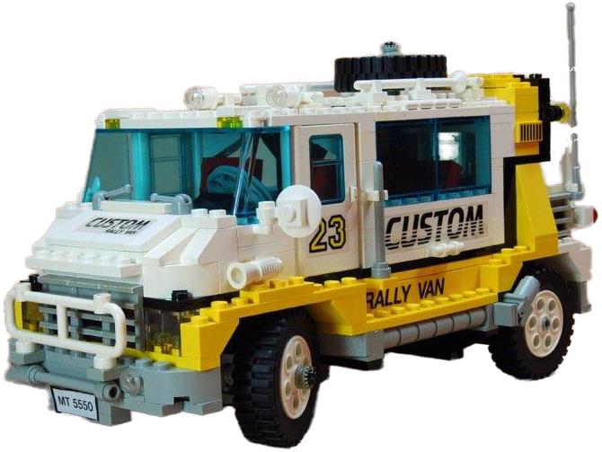 LEGO 5550 Model Team Custom Rally Van 