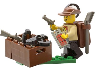 5900 LEGO Egypt Adventurer Johnny Thunder