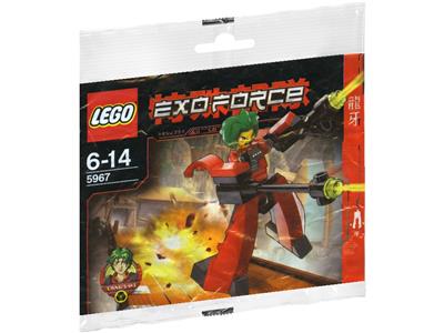 5967 LEGO Exo-Force Red Good Guy