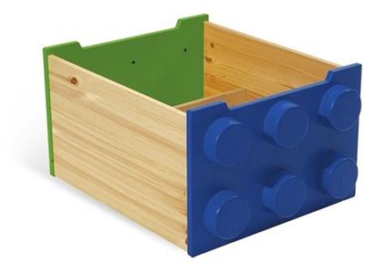 60031-2 LEGO Rolling Storage Box Blue and Green thumbnail image