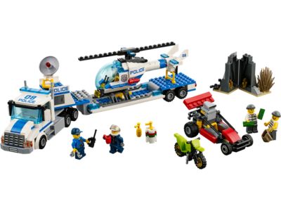 60049 LEGO City Police Helicopter Transporter