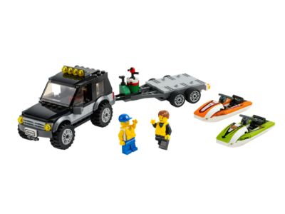 60058 LEGO City SUV with Watercraft
