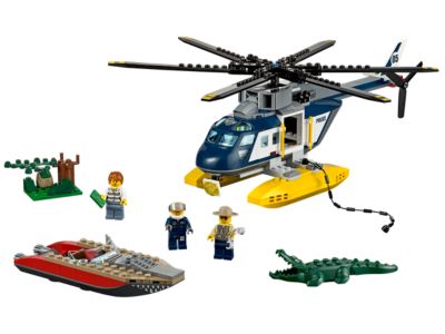 60067 LEGO City Swamp Police Helicopter Pursuit thumbnail image