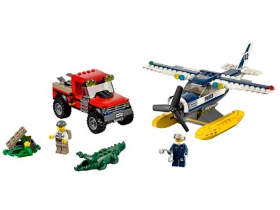 60070 LEGO City Swamp Police Water Plane Chase