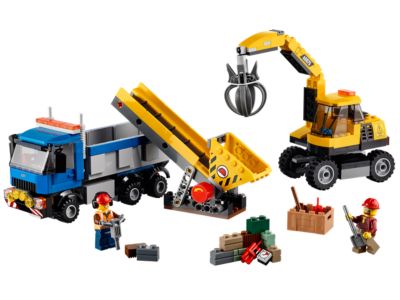 60075 LEGO City Construction Excavator and Truck