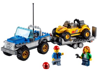 60082 LEGO City Dune Buggy Trailer thumbnail image