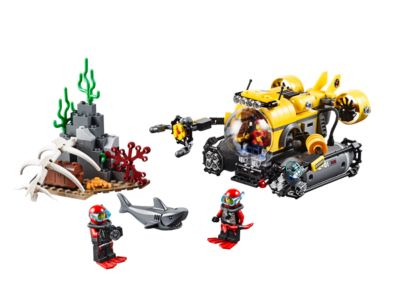 60092 LEGO City Deep Sea Explorers Deep Sea Submarine thumbnail image