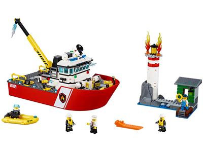 60109 LEGO City Fire Boat thumbnail image