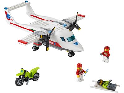 60116 LEGO City Ambulance Plane thumbnail image