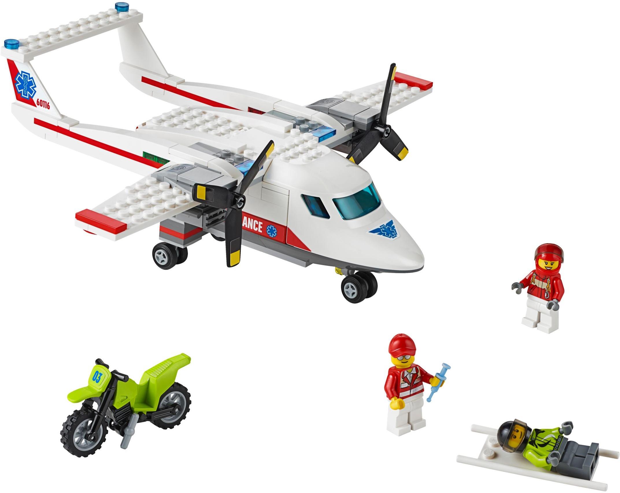 LEGO 60116 City Ambulance Plane BrickEconomy