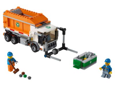 Airfield Feasibility Stædig LEGO 60118 City Garbage Truck | BrickEconomy