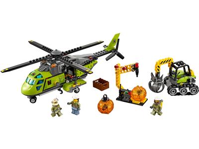 60123 LEGO City Volcano Supply Helicopter thumbnail image