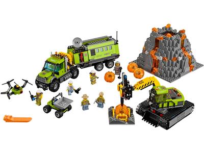 60124 LEGO City Volcano Exploration Base thumbnail image