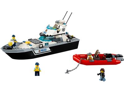 60129 LEGO City Police Patrol Boat thumbnail image