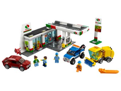 Gladys Frugtbar Hjelm LEGO 60132 City Service Station | BrickEconomy