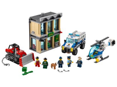 60140 LEGO City Police Bulldozer Break-In