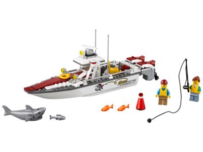 NEW LEGO 60147 City Fishing Boat Factory Sealed Box 2017 