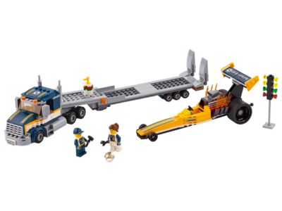 60151 LEGO City Dragster Transporter