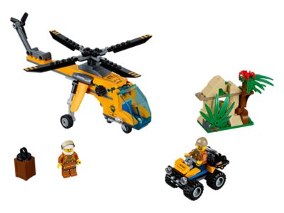 60158 LEGO City Jungle Cargo Helicopter