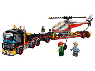 Lego city heavy cargo transport on sale 60183 building kit