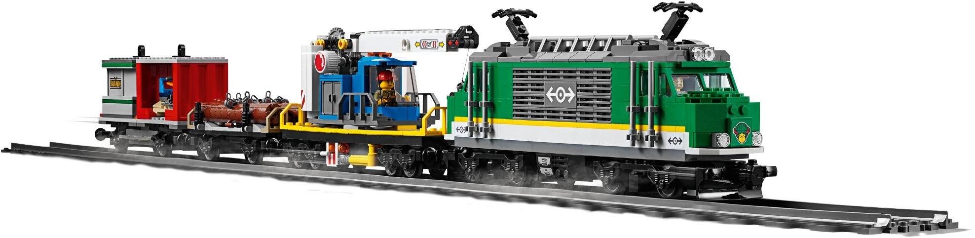 Lego City Cargo Train (60198) Remote Control Train Building Kit 1226 Pcs  Retired