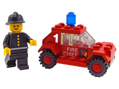 602 LEGO Fire Chief's Car thumbnail image