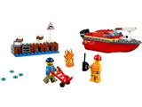60213 LEGO City Dock Side Fire