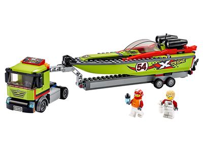 60254 LEGO City Race Boat Transporter thumbnail image