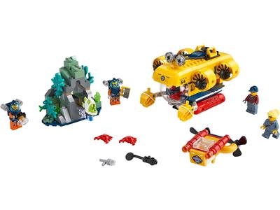 60264 LEGO City Deep Sea Explorers Ocean Exploration Submarine thumbnail image