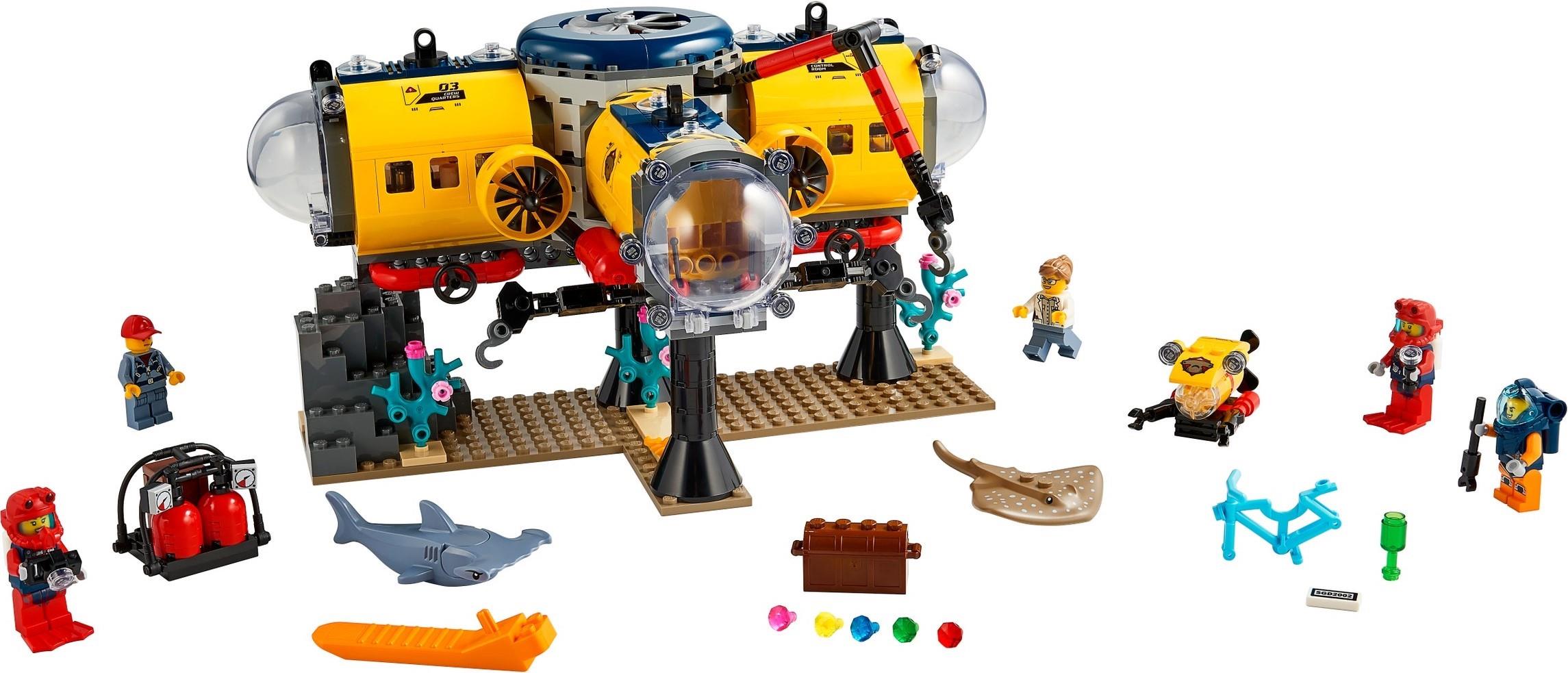 LEGO 60265 City Deep Sea Explorers Ocean Exploration Base