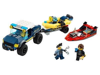 60272 LEGO City Elite Police Boat Transport